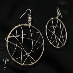 ‘Unholy Invocation’ Occult Earrings 🕸️